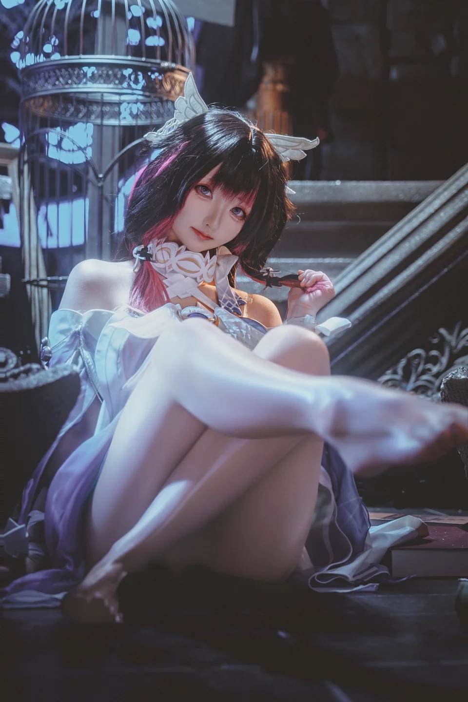 风筝筝筝w - No.003 少女哥伦比娅 [18P-238MB] tg@simisebaisi 【丝足阁】015.webp